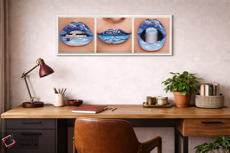 تابلو دکوراتیو شکوفه آسمانی اثر ولادا هگرتی - D1W