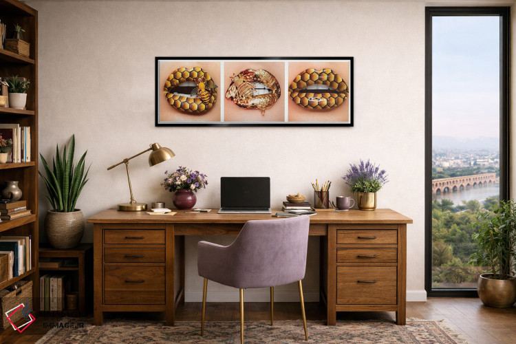 تابلو دکوراتیو زنبور ملکه اثر ولادا هگرتی - D2B