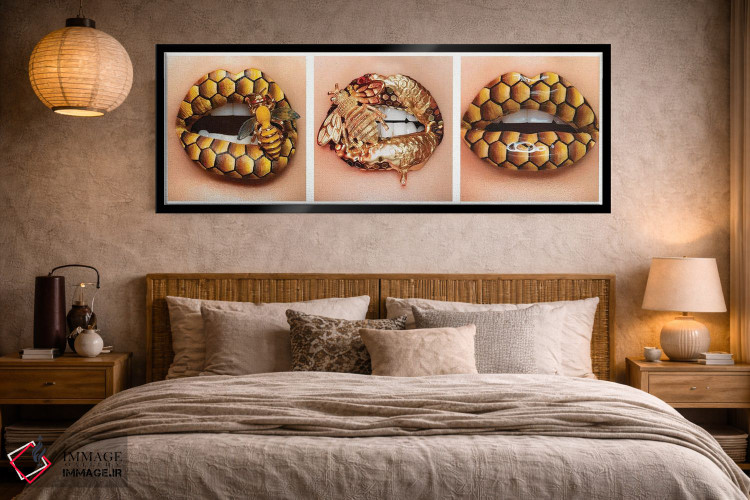 تابلو دکوراتیو زنبور ملکه اثر ولادا هگرتی - D5B