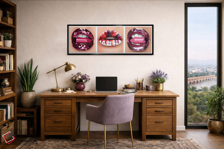 تابلو دکوراتیو گلوله های زیبایی اثر ولادا هگرتی - D2B