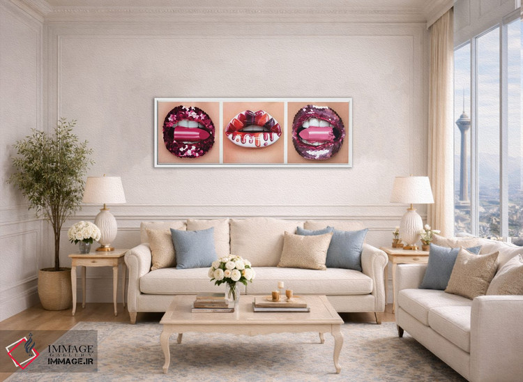 تابلو دکوراتیو گلوله های زیبایی اثر ولادا هگرتی - D4W