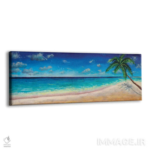 تابلو دکوراتیو بهشت استوایی اثر والری ریباکوف - نمای پرسپکتیو محصول