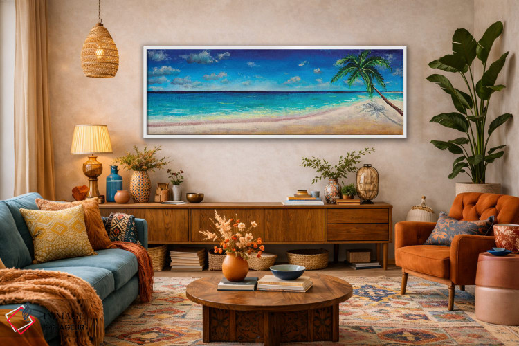 تابلو دکوراتیو بهشت استوایی اثر والری ریباکوف - D1W