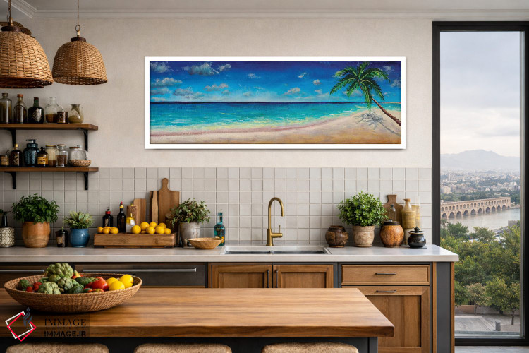 تابلو دکوراتیو بهشت استوایی اثر والری ریباکوف - D3W