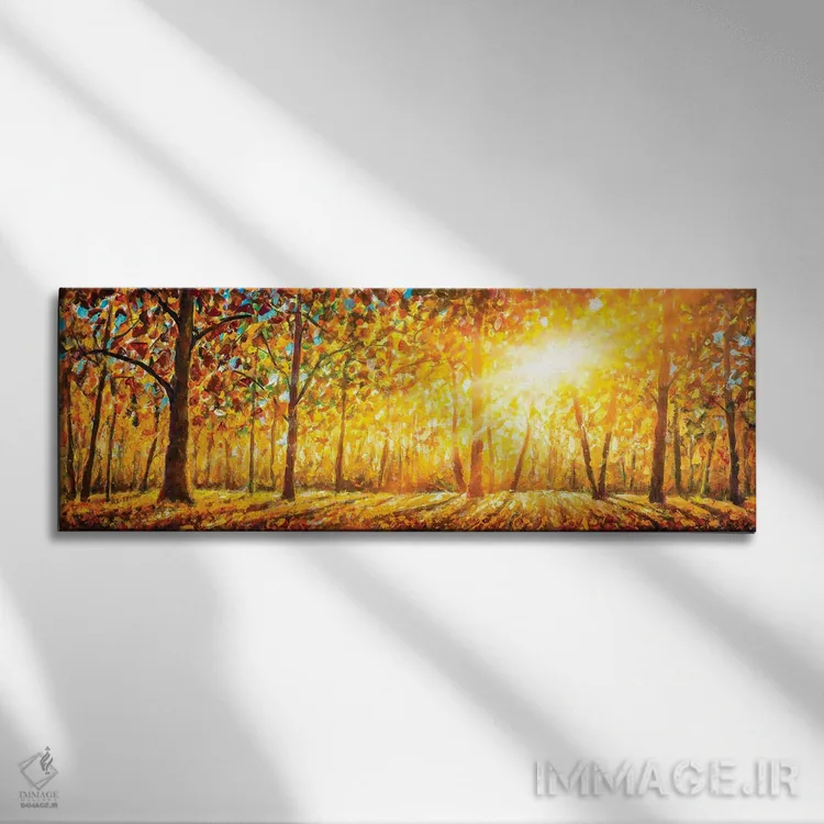 تابلو دکوراتیو ار اثر والری ریباکوف - نمای روبهرو روی دیوار