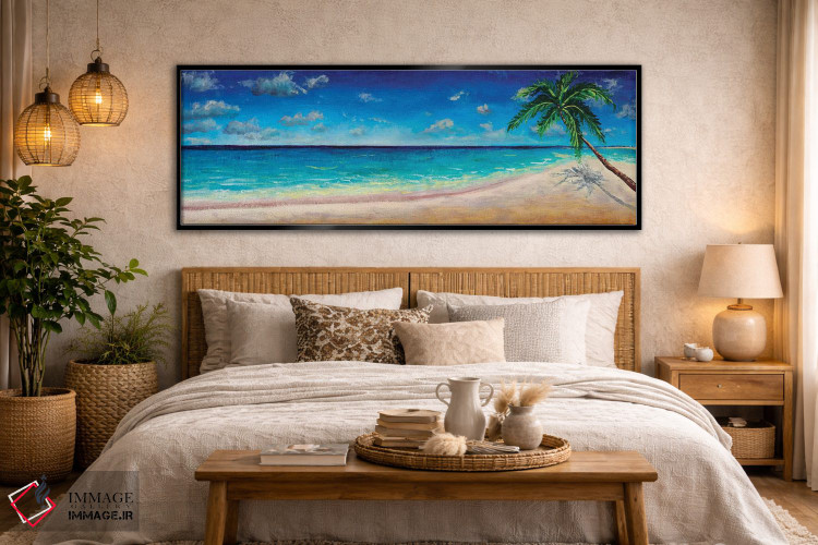 تابلو دکوراتیو بهشت استوایی اثر والری ریباکوف - D5B