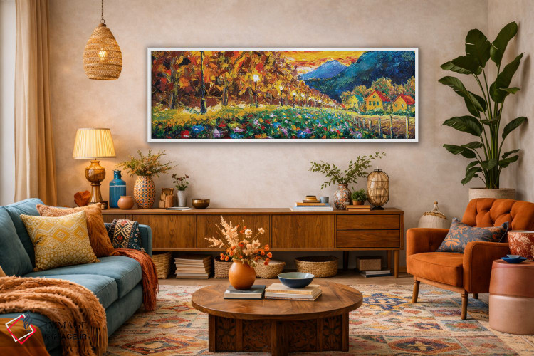 تابلو دکوراتیو ۳۴ اثر والری ریباکوف - D2W