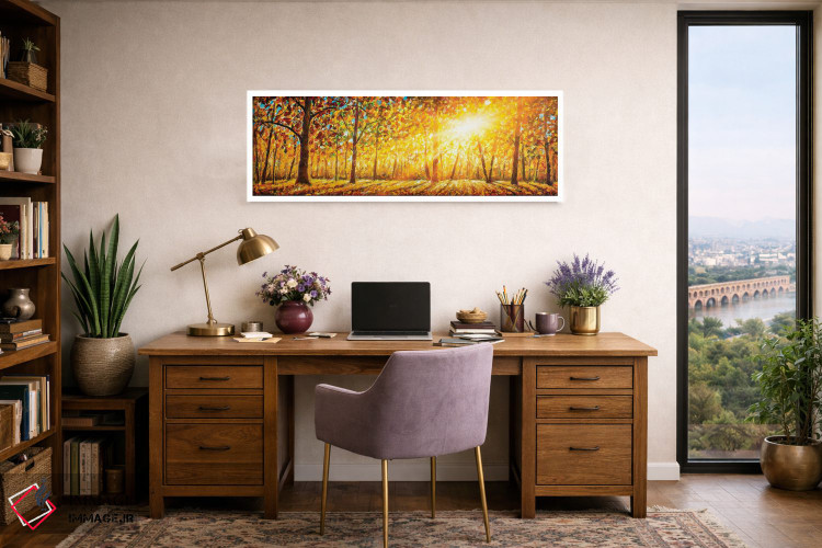 تابلو دکوراتیو ار اثر والری ریباکوف - D1W