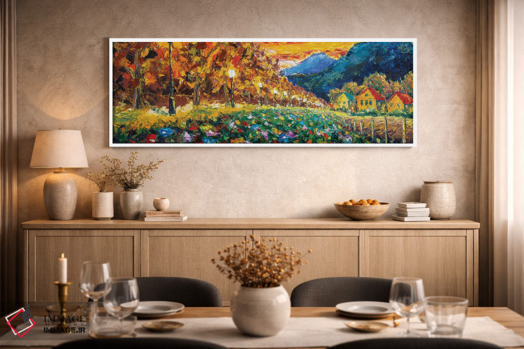 تابلو دکوراتیو ۳۴ اثر والری ریباکوف - D1W