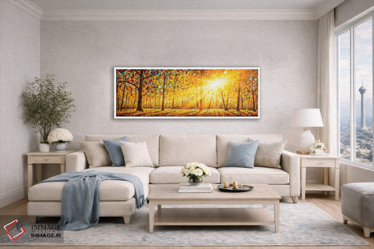 تابلو دکوراتیو ار اثر والری ریباکوف - D5W