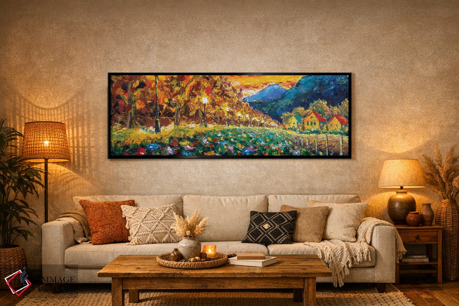 تابلو دکوراتیو ۳۴ اثر والری ریباکوف - D6B