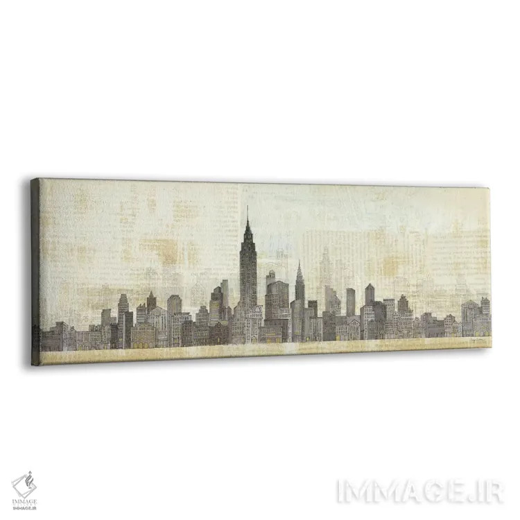 تابلو دکوراتیو افق امپایر اثر ایوری تیلمن - نمای پرسپکتیو محصول