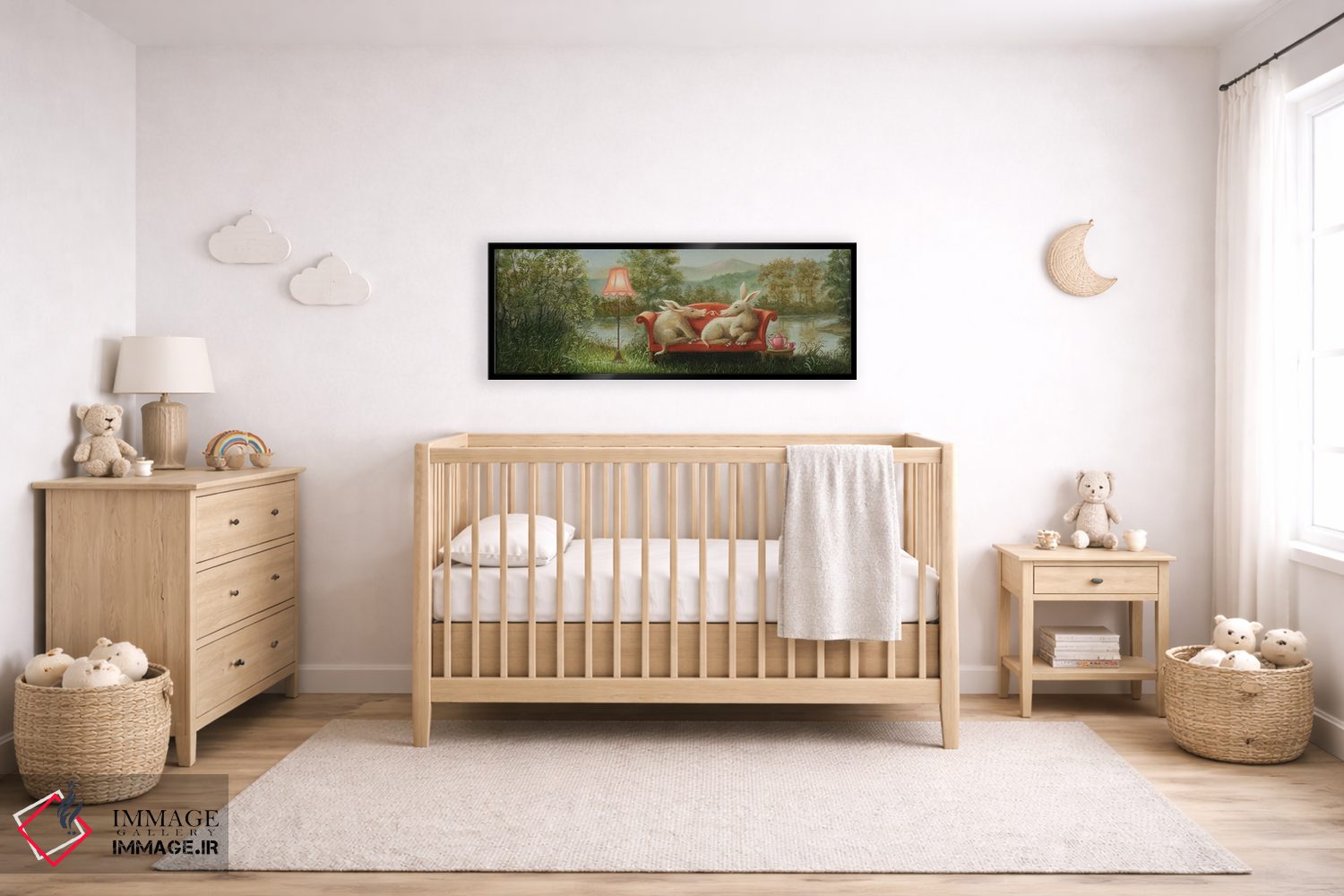 تابلو دکوراتیو مورچه خوار زمینی اثر سوزان ویسر - D6B