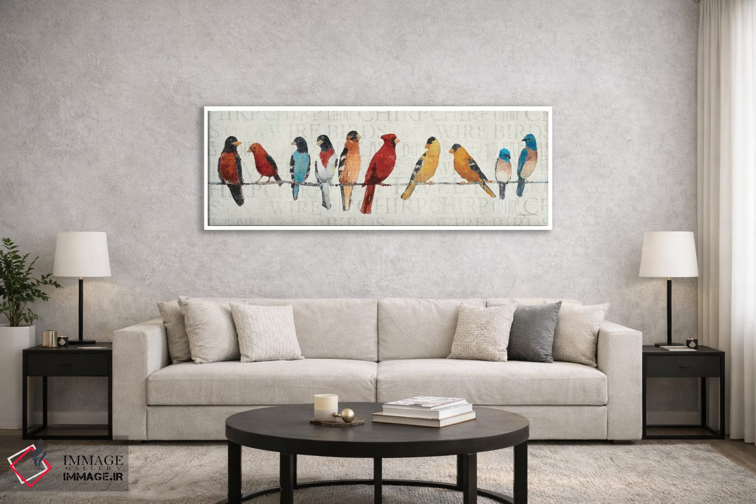 تابلو دکوراتیو مظنونین همیشگی اثر ایوری تیلمن - D4W