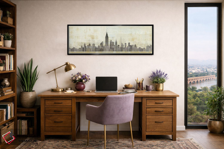 تابلو دکوراتیو افق امپایر اثر ایوری تیلمن - D2B