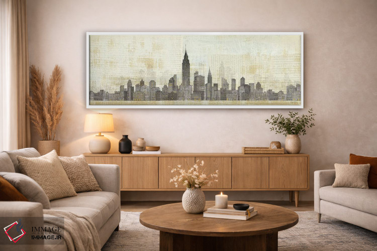 تابلو دکوراتیو افق امپایر اثر ایوری تیلمن - D3W