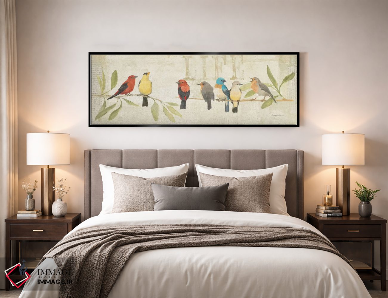 تابلو مدرن ستایش زاغی پنل دو اثر ایوری تیلمن - D5B