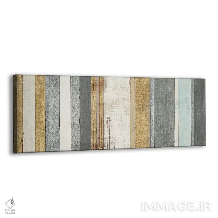 تابلو انتزاعی چشم انداز ساحلی XII اثر مایکل مولان - نمای پرسپکتیو محصول