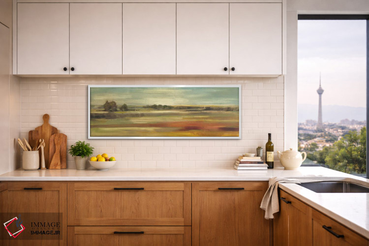 تابلو دکوراتیو چمنزارهای زمرباور اثر سیلویا واسیلیوا - D3W