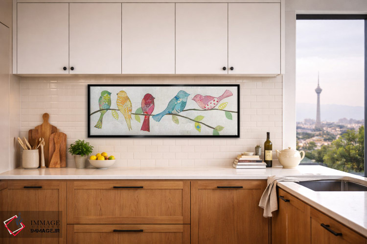 تابلو دکوراتیو هم صحبتی ۱ اثر کورتنی پرال - D5B