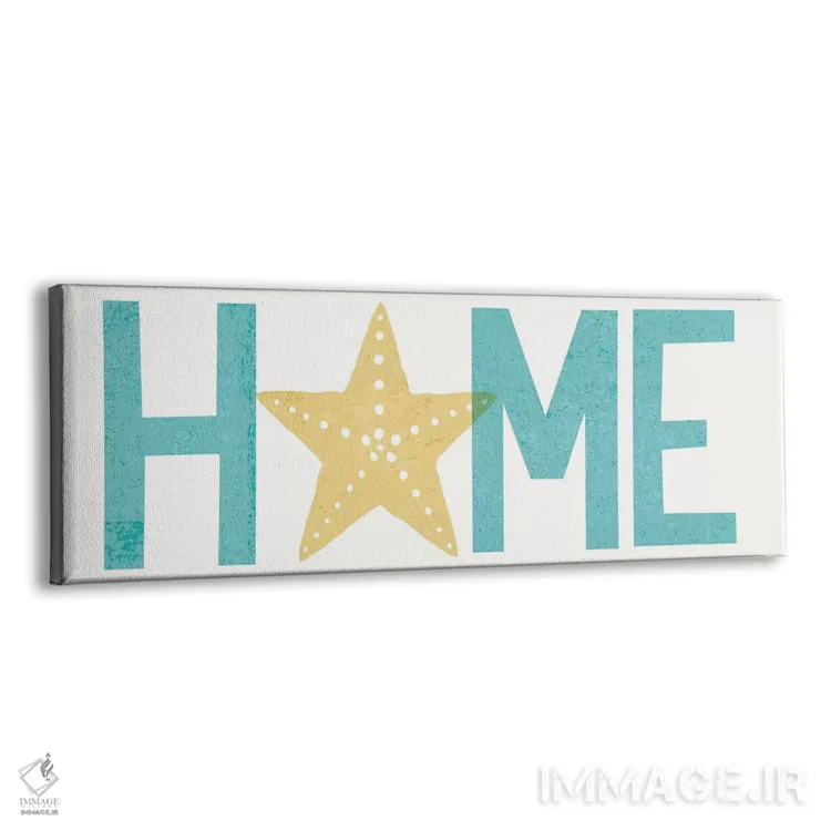 تابلو دکوراتیو خانه I اثر مایکل مولان - نمای پرسپکتیو محصول