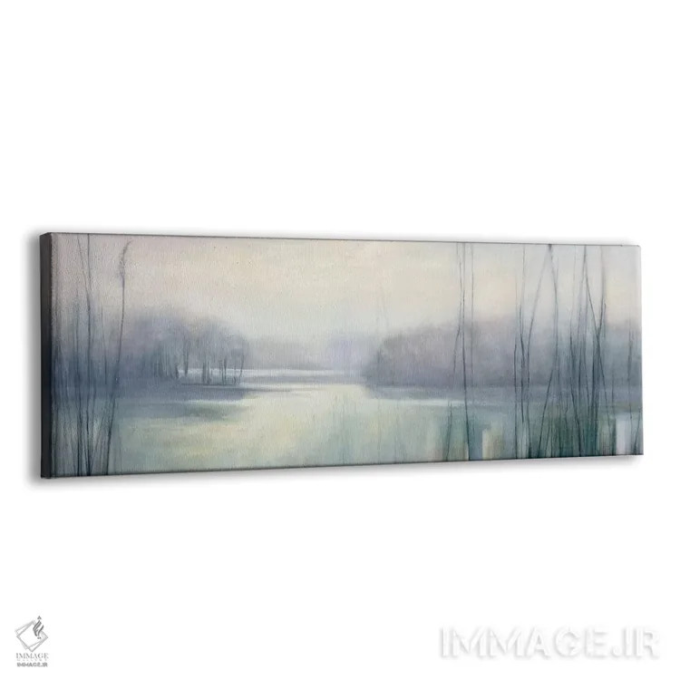 تابلو دکوراتیو خاطرات مه آلود اثر جولیا پورینتون - نمای پرسپکتیو محصول