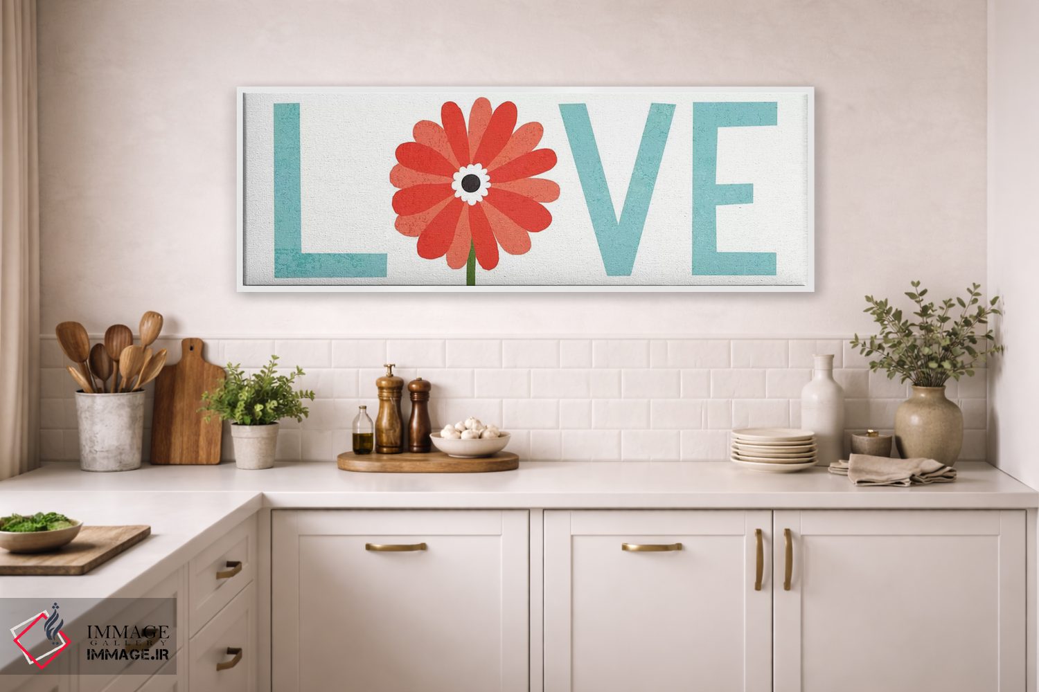 تابلو دکوراتیو عشق اثر مایکل مولان - D1W