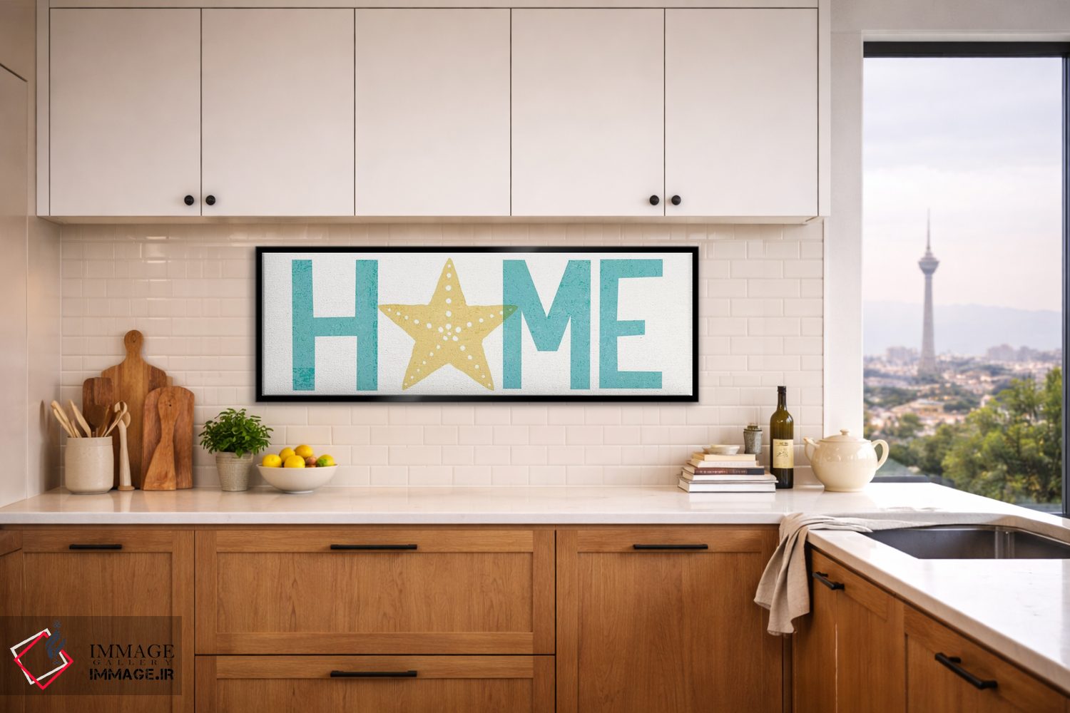 تابلو دکوراتیو خانه I اثر مایکل مولان - D5B