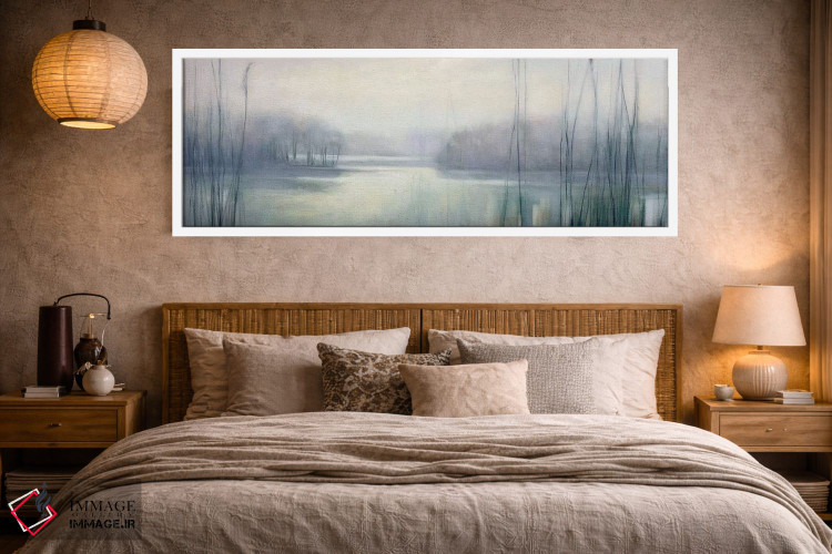 تابلو دکوراتیو خاطرات مه آلود اثر جولیا پورینتون - D4W