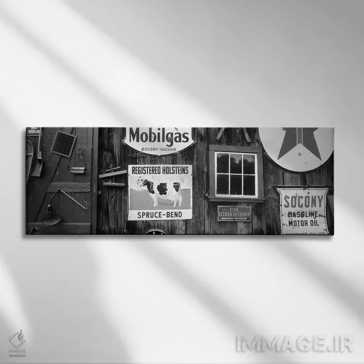 تابلو دکوراتیو Chester, Windsor County, Vermont, USA,نمادهای آمریکای قدی… اثر والتر بیبیکوف - نمای روبهرو روی دیوار