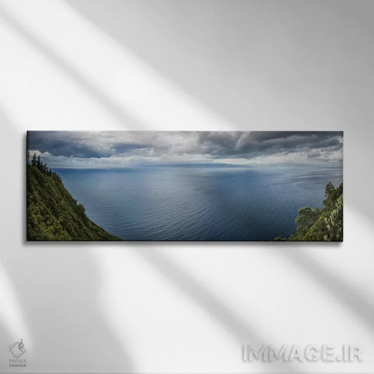 تابلو دکوراتیو Azores, Pico Island, Terra Alta. Miradouro da Terra Alta… اثر والتر بیبیکوف - نمای روبهرو روی دیوار