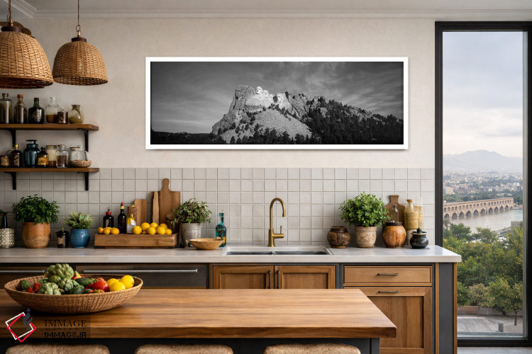 تابلو دکوراتیو Mount Rushmore National Memorial, Pennington County, Sout… اثر والتر بیبیکوف - D4W
