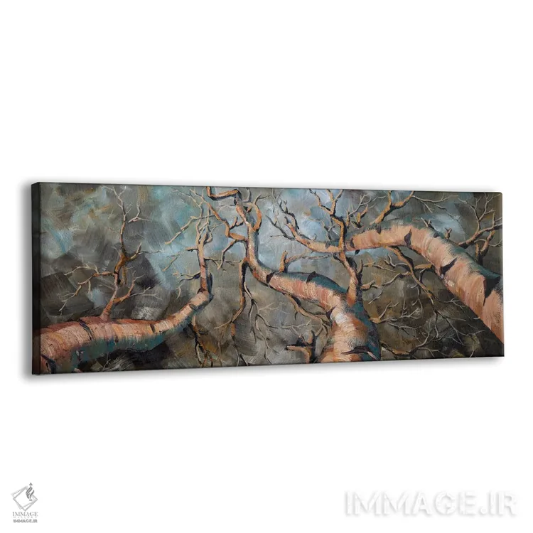 تابلو دکوراتیو جنگل توس III اثر ویلسون لاو - نمای پرسپکتیو محصول