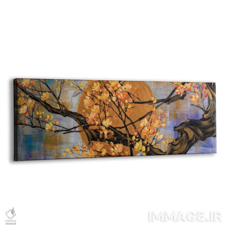 تابلو دکوراتیو مجموعه ذن طلایی XI اثر ویلسون لاو - نمای پرسپکتیو محصول