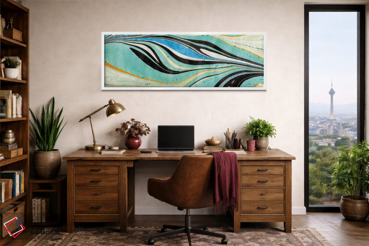 تابلو دکوراتیو آرام ۱ اثر آلیشیا لودویگ - D1W