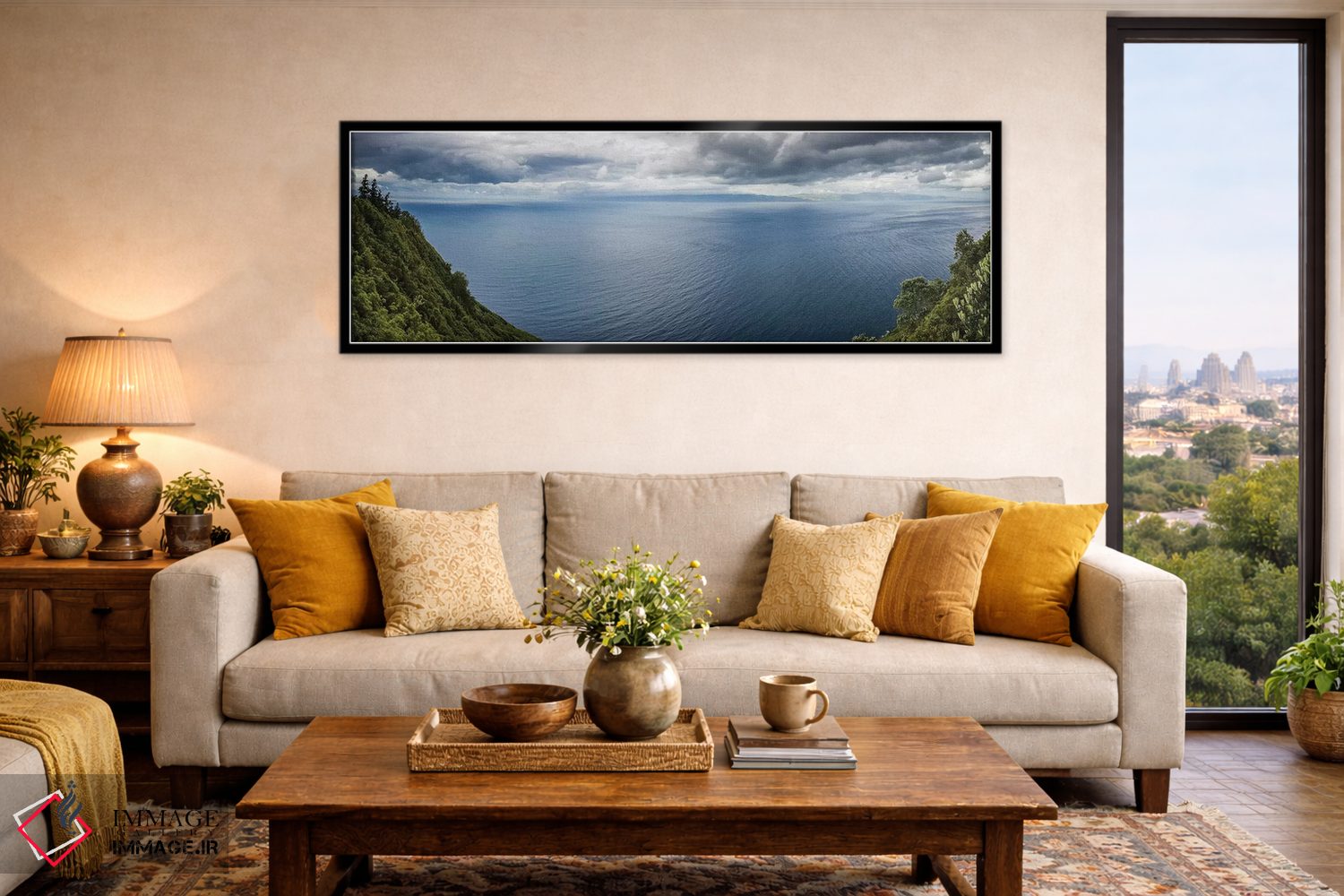 تابلو دکوراتیو Azores, Pico Island, Terra Alta. Miradouro da Terra Alta… اثر والتر بیبیکوف - D6B