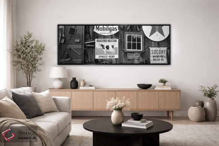 تابلو دکوراتیو Chester, Windsor County, Vermont, USA,نمادهای آمریکای قدی… اثر والتر بیبیکوف - D4B