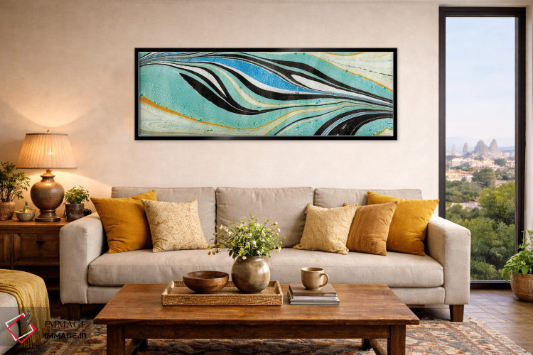 تابلو دکوراتیو آرام ۱ اثر آلیشیا لودویگ - D5B