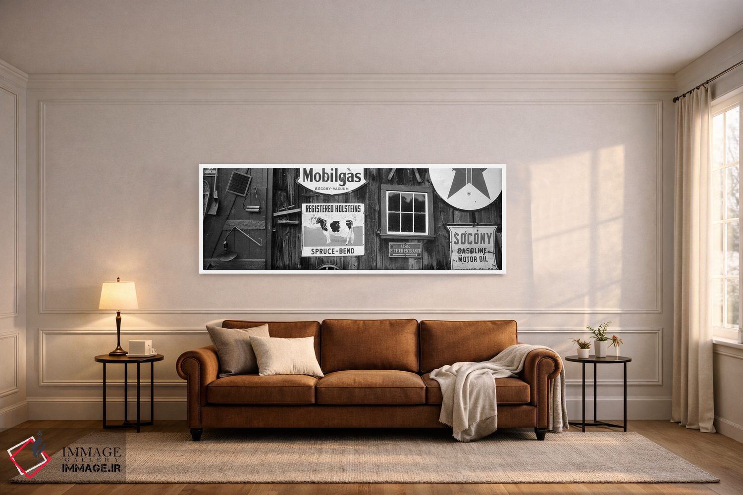 تابلو دکوراتیو Chester, Windsor County, Vermont, USA,نمادهای آمریکای قدی… اثر والتر بیبیکوف - D5W