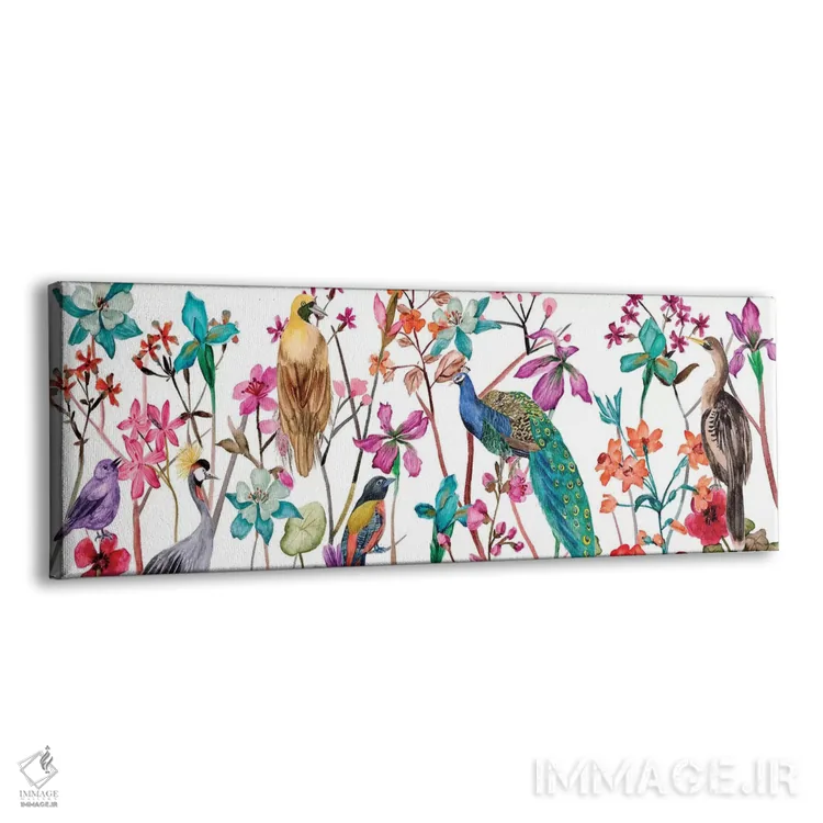 تابلو دکوراتیو باغ درهم تنیده V اثر ملیسا وانگ - نمای پرسپکتیو محصول