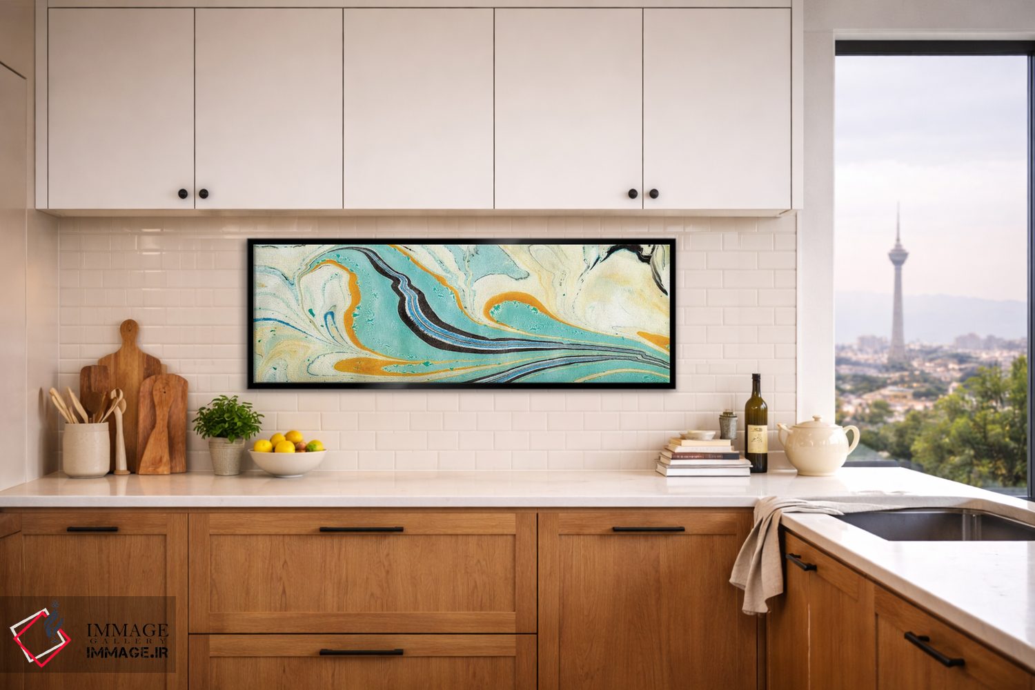 تابلو دکوراتیو آرام ۲ اثر آلیشیا لودویگ - D5B