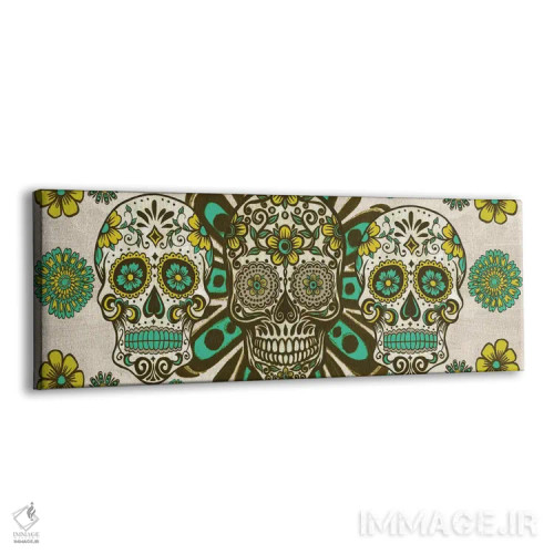 تابلو دکوراتیو مجموعه روز مردگان D اثر ملیسا وانگ - نمای پرسپکتیو محصول