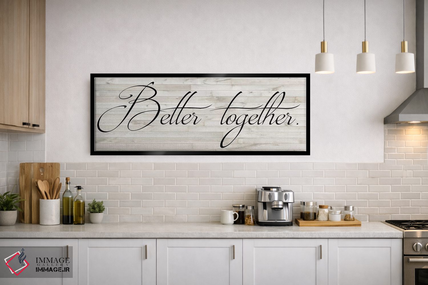 تابلو مدرن الهام خانوادگی ۳ اثر آلیشیا لودویگ - D2B