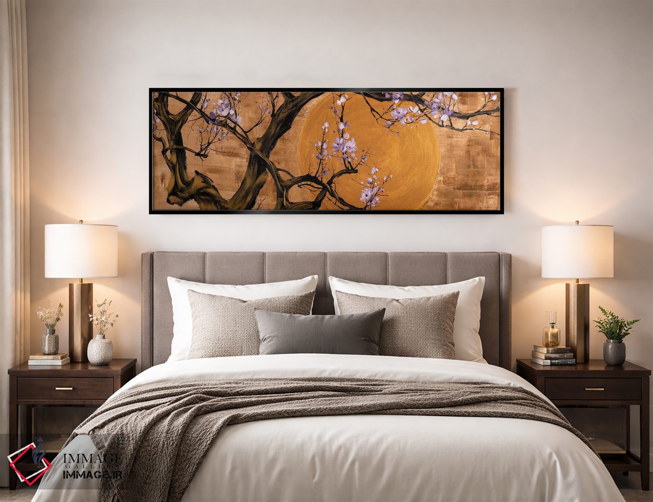 تابلو دکوراتیو مجموعه ذن طلایی VII اثر ویلسون لاو - D5B