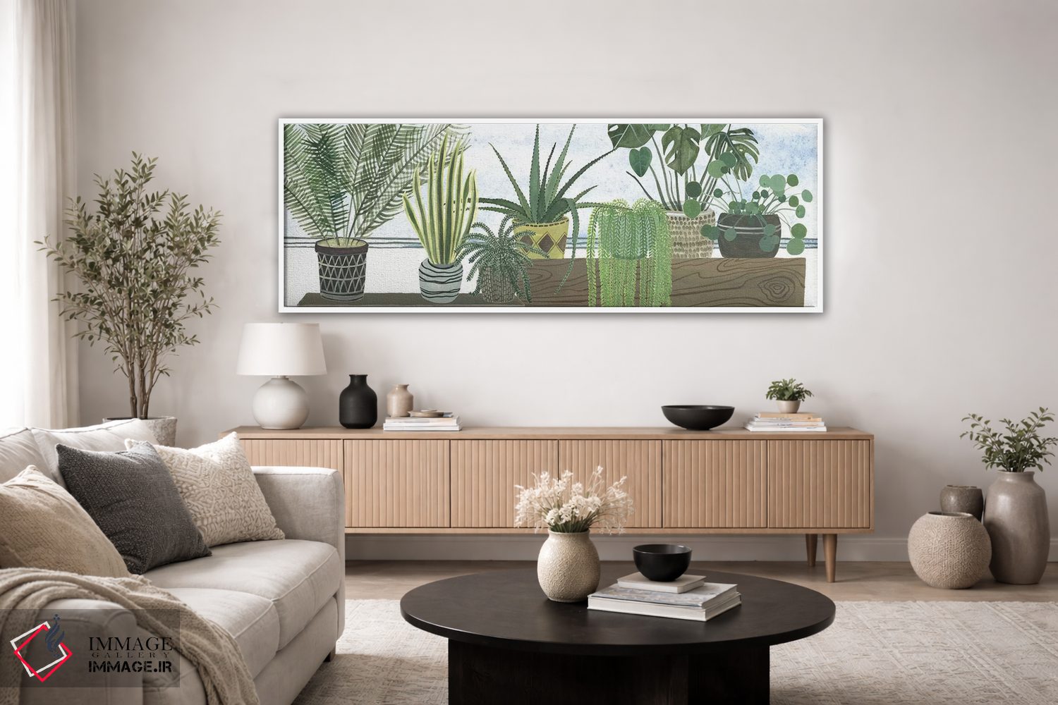 تابلو دکوراتیو مجموعه گیاهان من اثر ملیسا وانگ - D3W