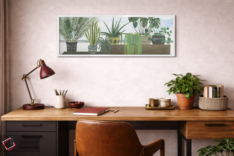 تابلو دکوراتیو مجموعه گیاهان من اثر ملیسا وانگ - D4W