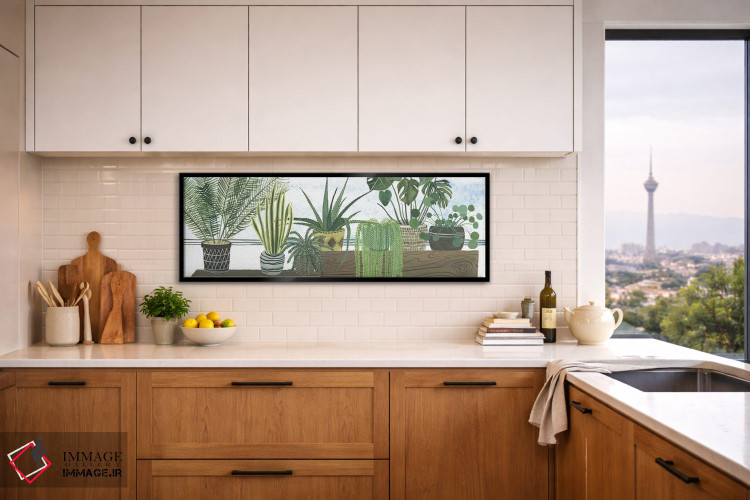 تابلو دکوراتیو مجموعه گیاهان من اثر ملیسا وانگ - D5B