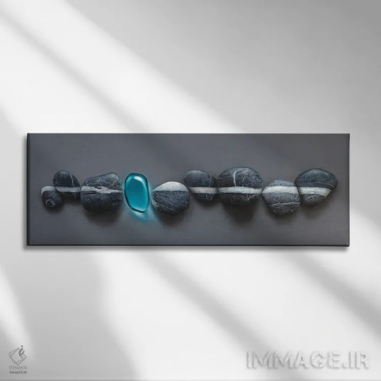 تابلو دکوراتیو گوهر اثر یوهانس وس مارک - نمای روبهرو روی دیوار