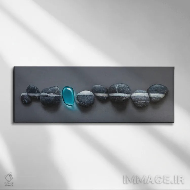 تابلو دکوراتیو گوهر اثر یوهانس وس مارک - نمای روبهرو روی دیوار