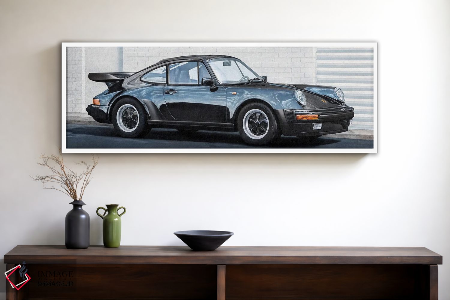 تابلو دکوراتیو پورشه ۹۳۰ توربو اثر یوهانس وس مارک - D1W